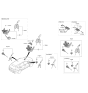 Diagram for 2022 Kia Sorento Ignition Lock Assembly - 81900R5A00