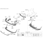 Diagram for Kia Sorento Bumper - 86610R5310