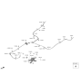 Diagram for 2021 Kia Sorento Parking Brake Cable - 59760P2000