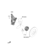 Diagram for 2023 Kia Sorento Steering Knuckle - 51711P2000