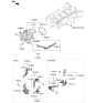 Diagram for Kia Coolant Temperature Sensor - 392202U001