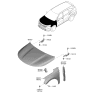 Diagram for 2021 Kia Sorento Fender - 66310P2000