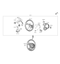 Diagram for 2023 Kia Sorento Steering Wheel - 56100P2730WK