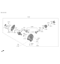 Diagram for Kia Transfer Case - 473002N000