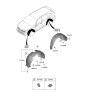 Diagram for 2021 Kia Sorento Wheelhouse - 86812R5010