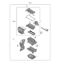 Diagram for Kia K5 Cylinder Head Gasket - 209202SA02