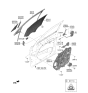 Diagram for 2023 Kia Sorento Window Run - 82531R5000