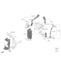 Diagram for 2021 Kia Sorento Intercooler - 282712S310