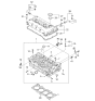 Diagram for 2009 Kia Rondo Cylinder Head Gasket - 2231125211