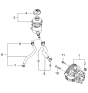 Diagram for Kia Optima Power Steering Pressure Switch - 571354D200