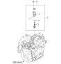 Diagram for Kia Optima Vehicle Speed Sensor - 4651039000