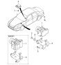 Diagram for 2007 Kia Optima ABS Control Module - 589102G100