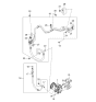 Diagram for 2008 Kia Optima A/C Compressor - 977013K220