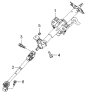 Diagram for 2010 Kia Optima Steering Column - 563102G000