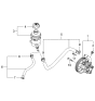 Diagram for 2009 Kia Rondo Power Steering Reservoir - 571502G000