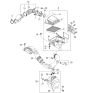 Diagram for Kia Rondo Air Duct - 281392G100