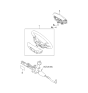 Diagram for 2007 Kia Optima Steering Wheel - 561102G531VA