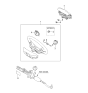 Diagram for 2006 Kia Optima Steering Wheel - 561102G610VA