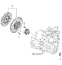 Diagram for Kia Clutch Disc - 4120024300