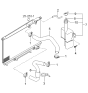 Diagram for 2005 Kia Optima Cooling Hose - 2541438130