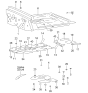 Diagram for 2005 Kia Optima Dash Panels - 841203C000