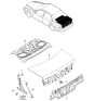 Diagram for 2000 Kia Optima Tailgate Lift Support - 817713C010