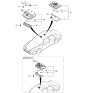 Diagram for 2000 Kia Optima Interior Light Bulb - 9280138000