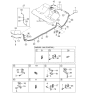 Diagram for 2001 Kia Optima Fuel Filler Hose - 3133538100