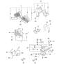 Diagram for 2001 Kia Optima Timing Cover - 2135037100