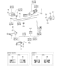 Diagram for 2004 Kia Optima Door Lock Actuator - 957803C000