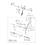 Diagram for 2000 Kia Optima Steering Gear Box - 5770038000