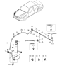 Diagram for 2002 Kia Optima Washer Reservoir - 9862038000