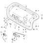 Diagram for 2004 Kia Optima Trunk Latch - 812303C500