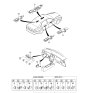 Diagram for 2000 Kia Optima Dimmer Switch - 949503C000