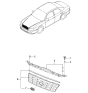 Diagram for 2003 Kia Optima Emblem - 0K2NA51725