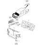 Diagram for Kia Optima Radiator Support - 641003C600