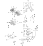 Diagram for Kia Crankshaft Seal - 2144335510