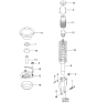 Diagram for 2001 Kia Optima Shock And Strut Mount - 5463038000