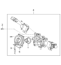 Diagram for 2002 Kia Optima Headlight Switch - 934003C500