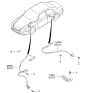 Diagram for 2003 Kia Optima ABS Sensor - 956803C500