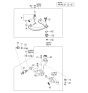 Diagram for 2003 Kia Optima Control Arm Bushing - 5444338000