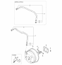 Diagram for Kia Optima Brake Booster Vacuum Hose - 5913038008