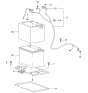 Diagram for 2004 Kia Optima Battery Cable - 372003C031