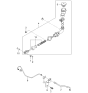 Diagram for 2003 Kia Optima Clutch Master Cylinder - 4161038120