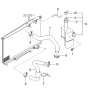 Diagram for 2003 Kia Optima Coolant Reservoir - 254303C050