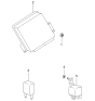 Diagram for 2000 Kia Optima Relay - 3916039200