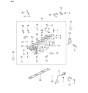 Diagram for 2003 Kia Sorento Camshaft Seal - 2214439000