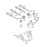 Diagram for Kia Intake Valve - 222113E000