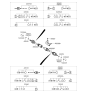 Diagram for 2007 Kia Optima Exhaust Heat Shield - 495482G200