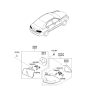 Diagram for Kia Optima Back Up Light - 924012G030